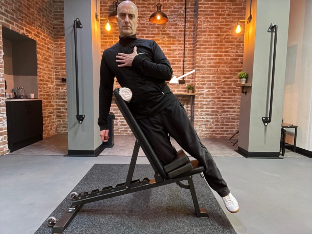 the best exercise to train side bend for golf